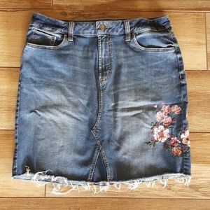 Seven denim skirt